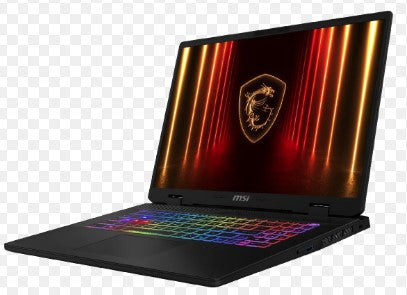LAPTOP GAMER MSI CROSSHAIR 17 HX AL D2XWGKG ULTRA 7 255HX RAM DDR5 16GB SSD 1TB NVIDIA GEFORCE 5070 8GB